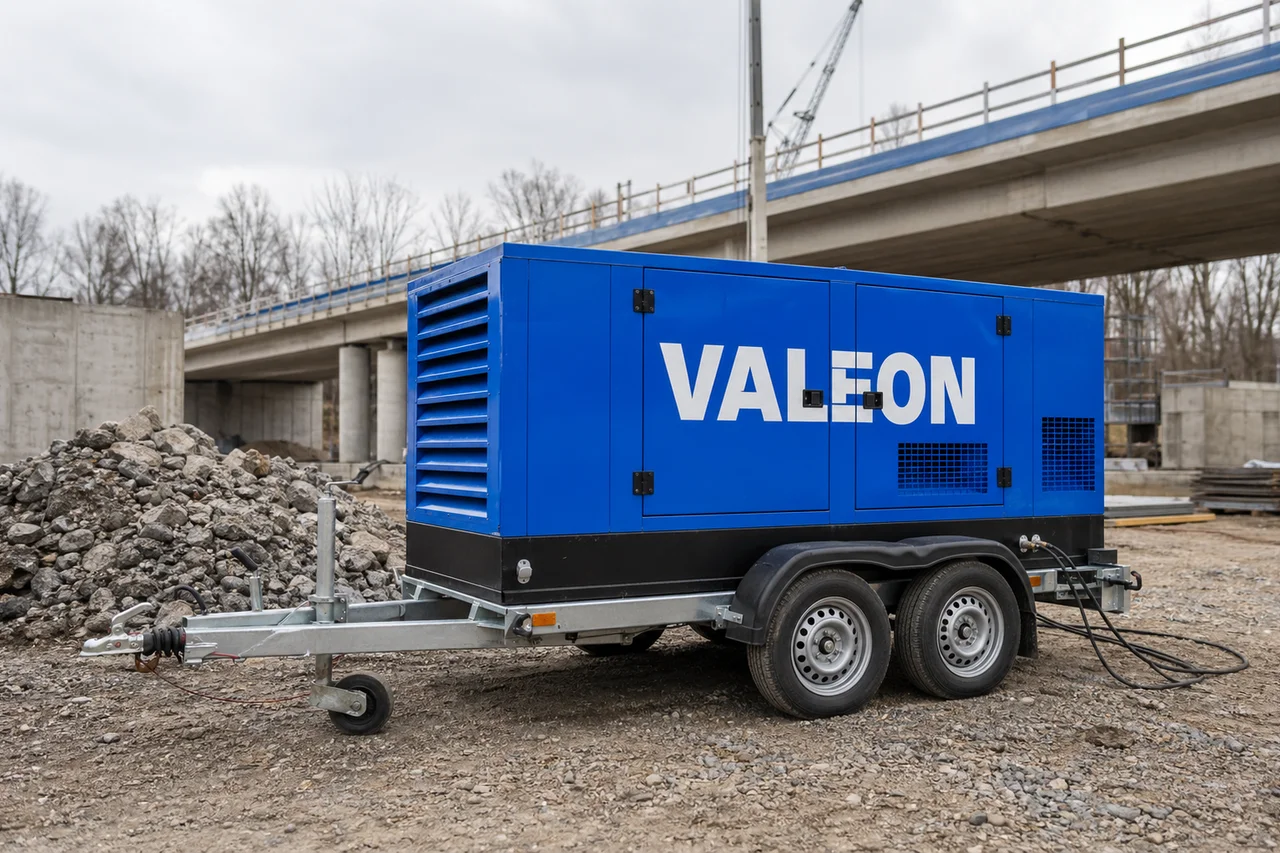 Diesel vs. lithium 2026: která technologie vyhrává v reálném českém prostředí — mobilní elektrocentrála Valeon