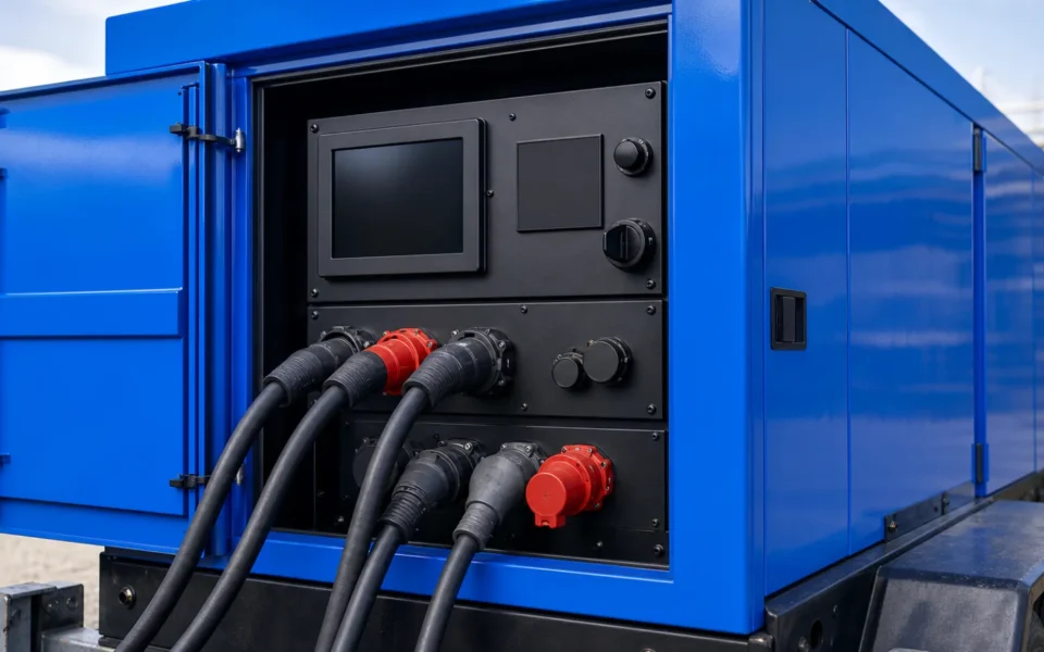 Dálkový dohled agregátů 24/7: jak technologie hlídá záložní zdroj za vás – mobilní elektrocentrála Valeon