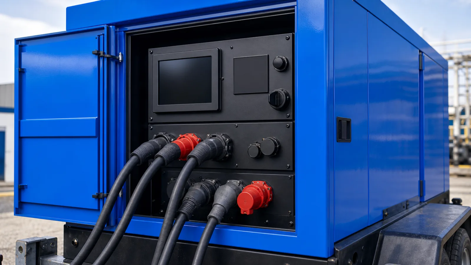 Dálkový dohled agregátů 24/7: jak technologie hlídá záložní zdroj za vás – mobilní elektrocentrála Valeon