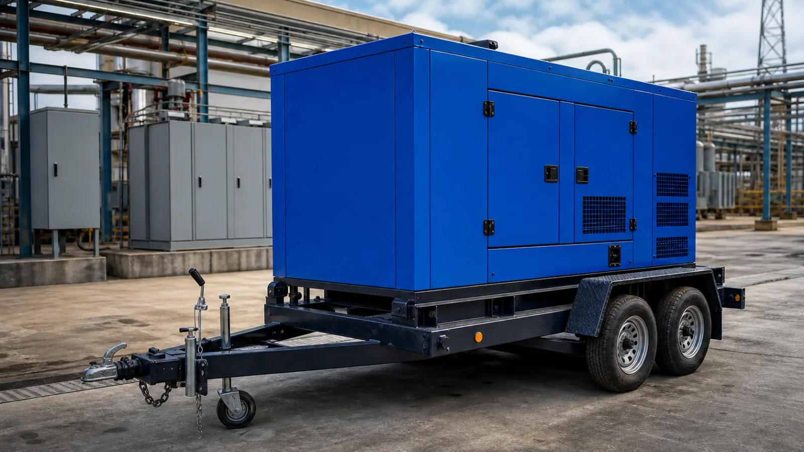 Dieselová vs. plynová centrála ve velkém výkonu: srovnání pro firmy – mobilní elektrocentrála Valeon