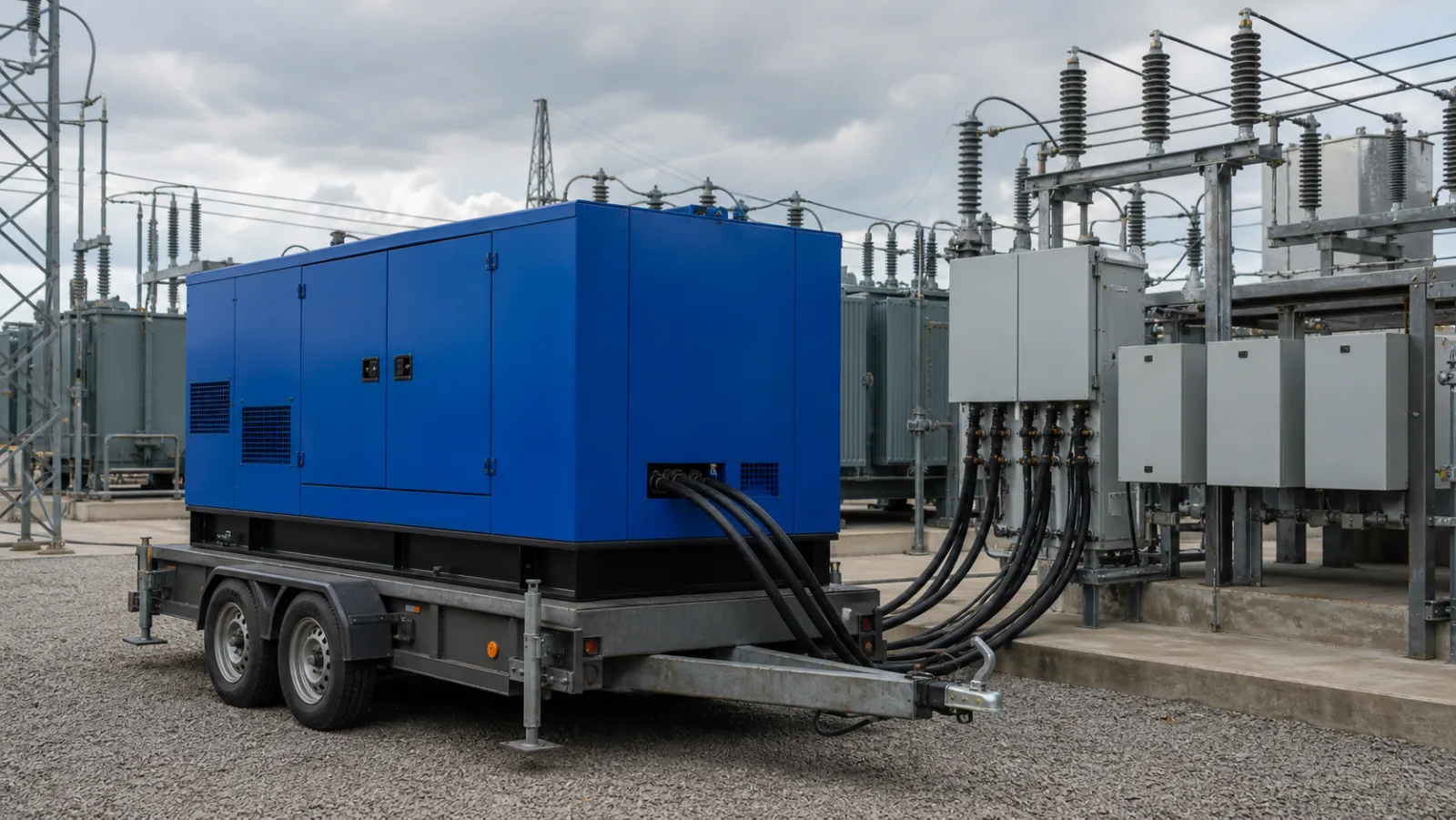 Když praskla areálová trafostanice: 36 hodin do obnovení výroby – mobilní elektrocentrála Valeon