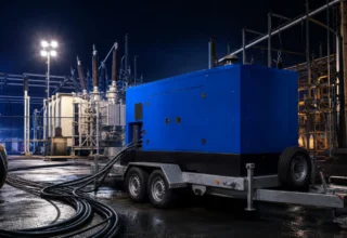 Když praskla areálová trafostanice: 36 hodin do obnovení výroby – mobilní elektrocentrála Valeon