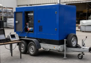 Kvalita proudu z agregátu: frekvence, THD a citlivá elektronika – mobilní elektrocentrála Valeon