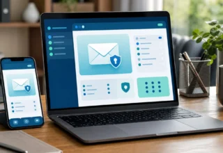 Datová schránka na nové adrese datovka.gov.cz zobrazená na notebooku a mobilu